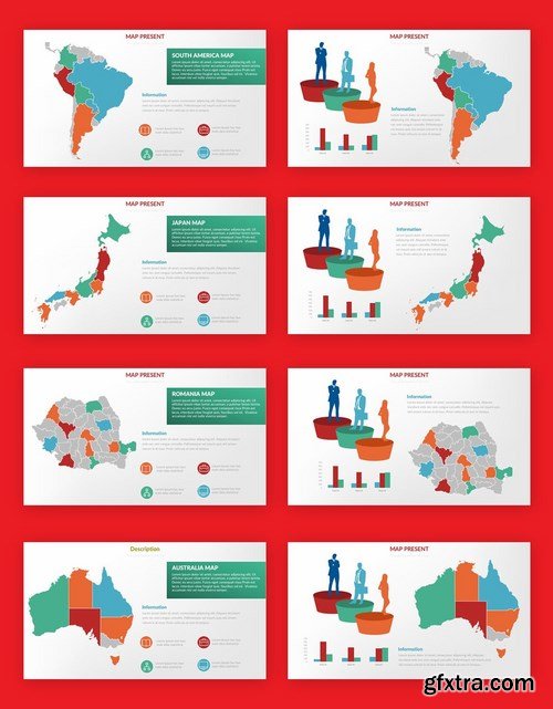 Maps Powerpoint Presentation and Keynote Templates