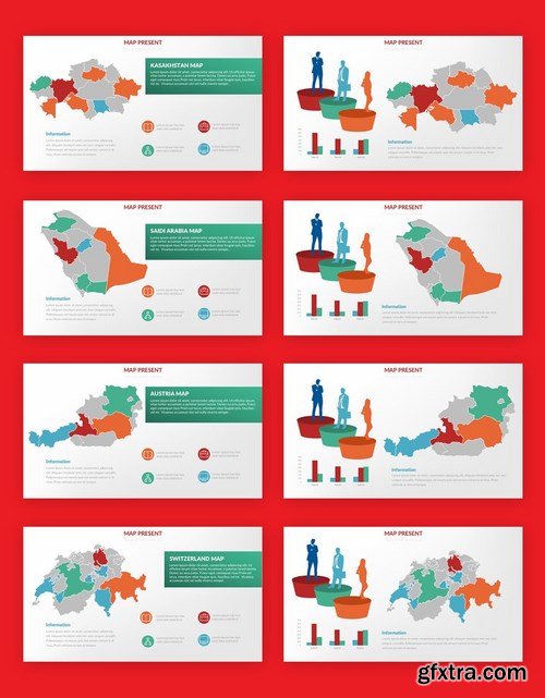 Maps Powerpoint Presentation and Keynote Templates