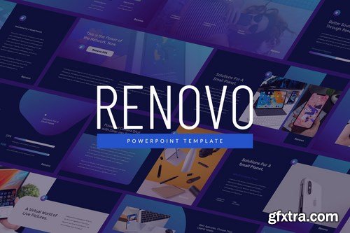 Renovo - Tech Theme Powerpoint and Google Slides  Templates