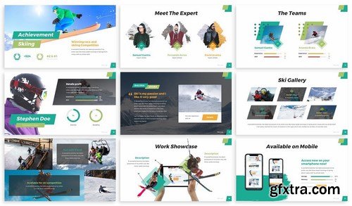 Daluna - Ski Sports Powerpoint Template