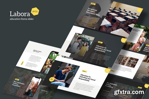 Labora - Education Theme Powerpoint Template