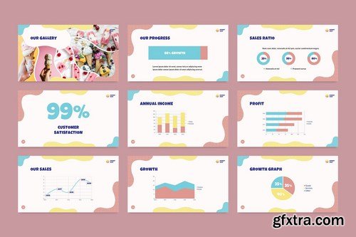 Ice Cream Shop PowerPoint Presentation Template