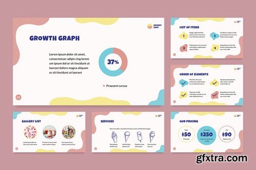 Ice Cream Shop PowerPoint Presentation Template