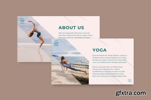 Yoga Instructor PowerPoint Presentation Template