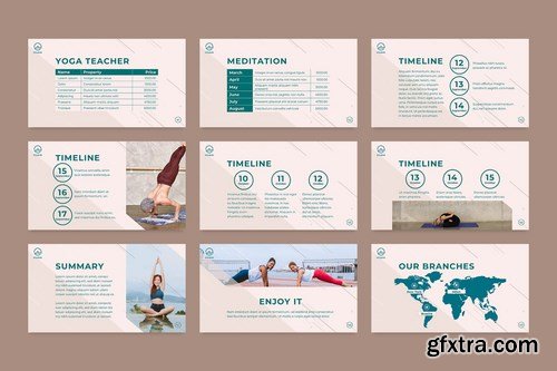 Yoga Instructor PowerPoint Presentation Template