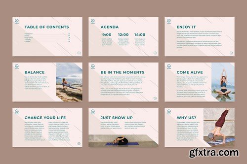 Yoga Instructor PowerPoint Presentation Template