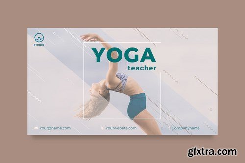 Yoga Instructor PowerPoint Presentation Template