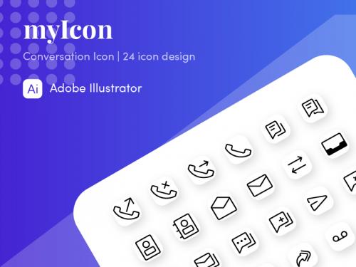 Conversation Icon | myIcon - conversation-icon-myicon