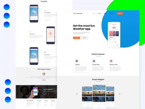 Cool Weather- Landing Page - cool-weather-landing-page