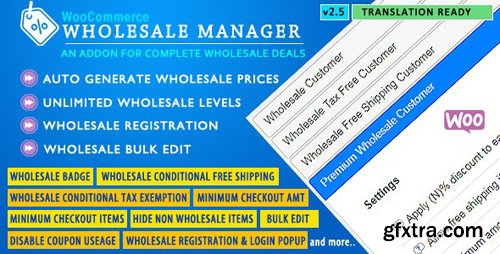 CodeCanyon - WooCommerce Wholesale Manager v2.5 - 9375946