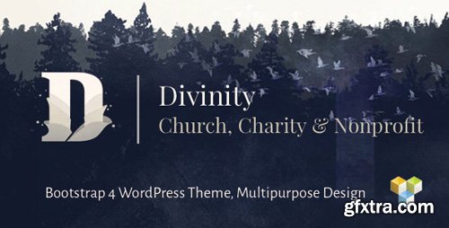 ThemeForest - Divinity v1.3.3 - Church, Nonprofit, Charity Events & Donations Bootstrap 4 WordPress Theme - 19196494