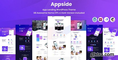 ThemeForest - Appside v1.0.1 - Sass & Software Landing Page WordPress Theme - 24424901