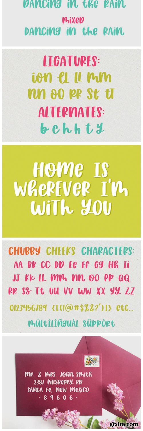 Chubby Cheeks Font