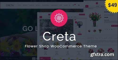 ThemeForest - Creta v4.6 - Flower Shop WooCommerce WordPress Theme - 15113785