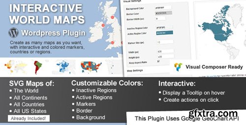 CodeCanyon - Interactive World Maps v2.4.2 - 2874264