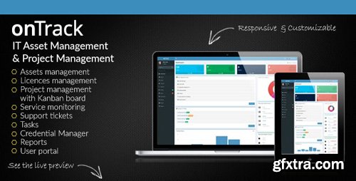 CodeCanyon - onTrack v1.16 - IT Asset Management & Project Management - 14772352