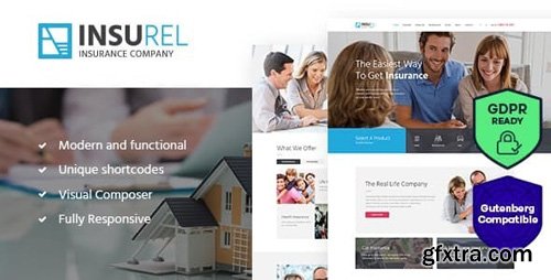 ThemeForest - InsuRel v1.6.2 - Insurance & Finance WordPress Theme - 19782260