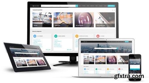 Joomla-Monser - JM ClassifiedAds v1.09 - Material Design Classified Advertising Joomla Website Template