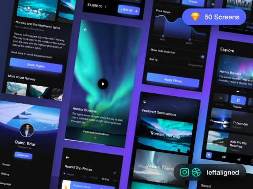 Cosmos UI Kit - Travel and Flight booking app - cosmos-ui-kit-travel-and-flight-booking-app