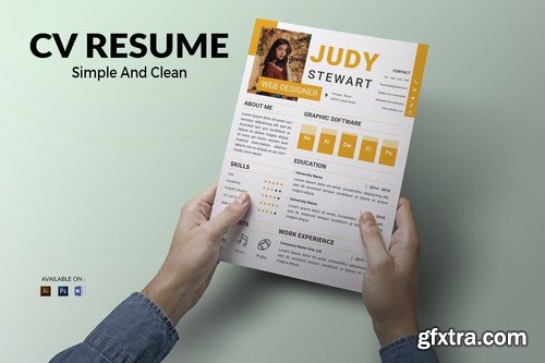 CV Resume Modern