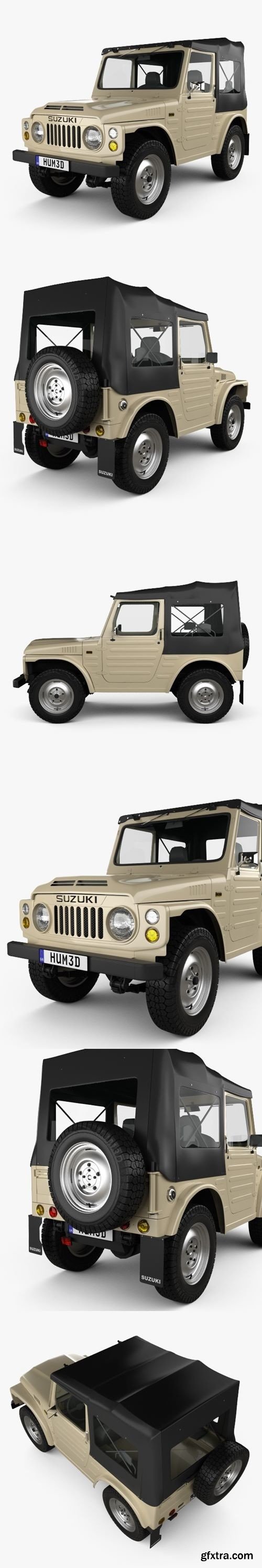 Suzuki Jimny 1977 3D Model