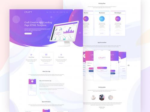 Craft App Landing Page - craft-app-landing-page