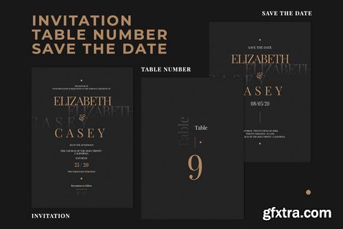 Wedding Invitation Suite - ELSEY