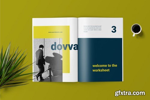 Dovva - Minimalist Workbook Template