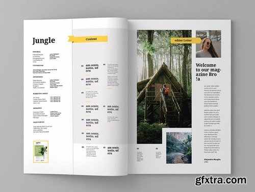 Jungle - Magazine Template