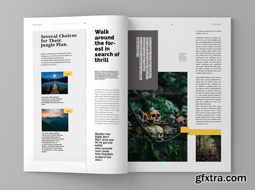 Jungle - Magazine Template