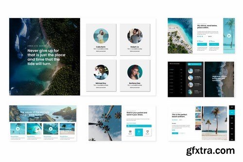 Dabeach - Powerpoint Google Slides and Keynote Templates