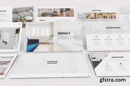 Furniture Powerpoint Google Slides and Keynote Templates