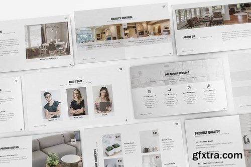 Furniture Powerpoint Google Slides and Keynote Templates