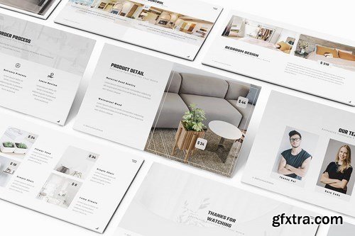 Furniture Powerpoint Google Slides and Keynote Templates