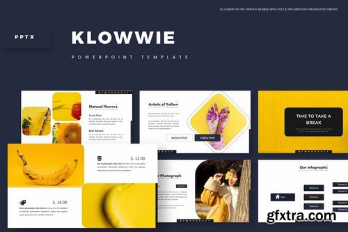 Klowwie - Powerpoint Google Slides and Keynote Templates