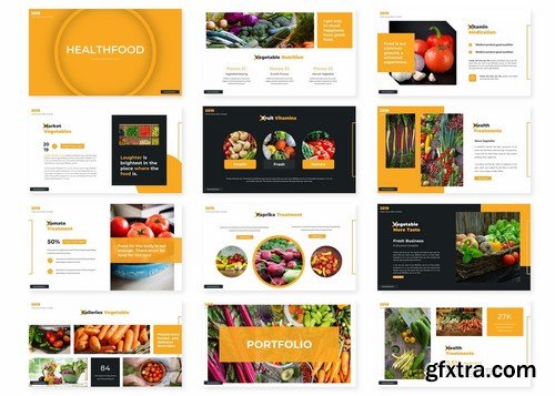 Healthfood - Powerpoint Google Slides and Keynote Templates