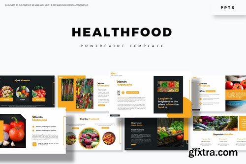 Healthfood - Powerpoint Google Slides and Keynote Templates