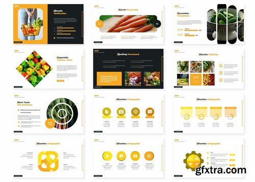 Healthfood - Powerpoint Google Slides and Keynote Templates