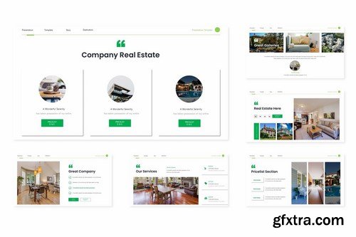 Real Estate - Powerpoint Google Slides and Keynote Templates