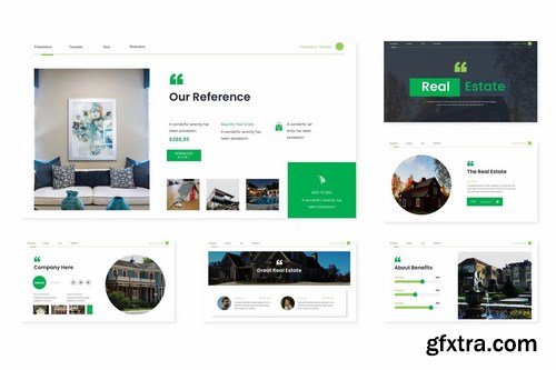 Real Estate - Powerpoint Google Slides and Keynote Templates