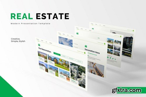 Real Estate - Powerpoint Google Slides and Keynote Templates