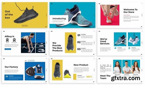 Allbuy - Shoes Store Powerpoint Template