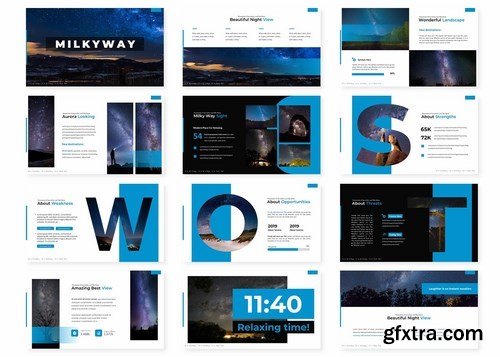 Milkway - Powerpoint Google Slides and Keynote Templates