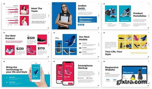 Allbuy - Shoes Store Powerpoint Template