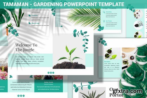 Tamaman - Gardening Powerpoint Template