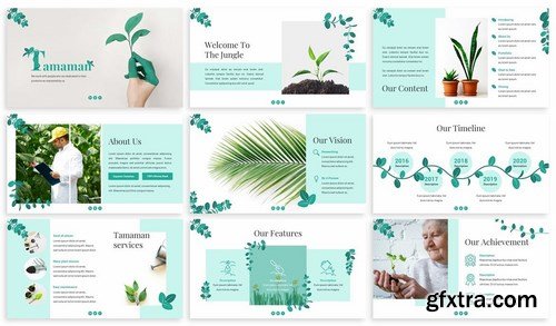 Tamaman - Gardening Powerpoint Template