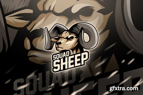 sheep - Mascot & Esport Logo