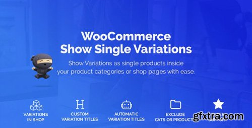 CodeCanyon - WooCommerce Show Variations as Single Products v1.2.4 - 25330620