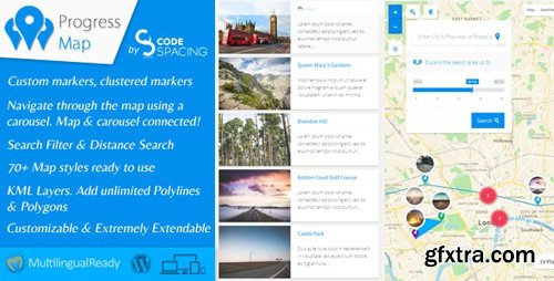 CodeCanyon - Progress Map Wordpress Plugin v5.1 - 5581719