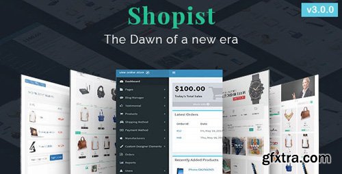 CodeCanyon - Shopist v3.0.0 - Laravel Multivendor eCommerce, CMS and Designer - 17475699